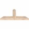 Ekena Millwork Portland Smooth Timber Gable Bracket, Douglas Fir, 48"W x 24"H x 3 1/2"D x 5 1/2"F, 12/12 Pitch GBW048X24X0406POR00SDF - alternate 3